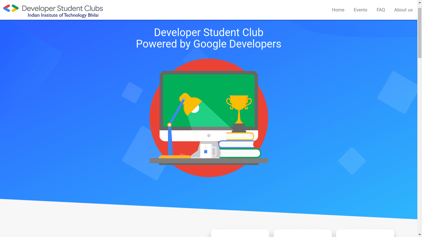 🖥️ DSC IIT Bhilai Website